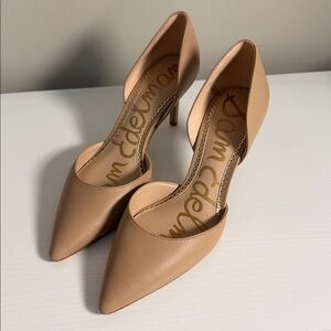Sam Edelman Nude Pointed Heels